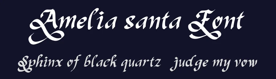 Amelia santa Font by Yoga Letter — Script Handwritten Font — thumbnail 2