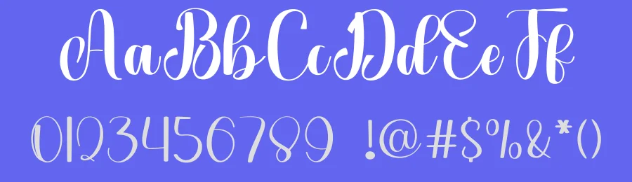 Amelia – Stylish Handwritten Script Font by freshtypeink — Script Handwritten Font — thumbnail 3