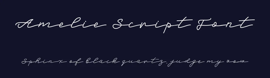 Amelie Script Font by Polythene Designs — Script Handwritten Font — thumbnail 2
