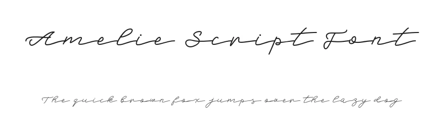 Amelie Script Font by Polythene Designs β Script Handwritten Font