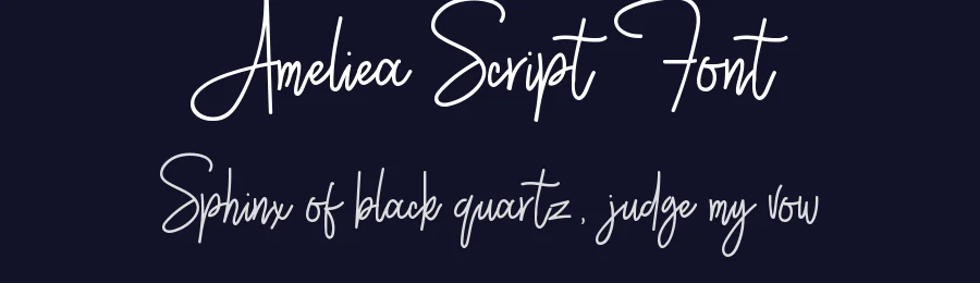 Ameliea Script Font by sizimon — Script Handwritten Font — thumbnail 2