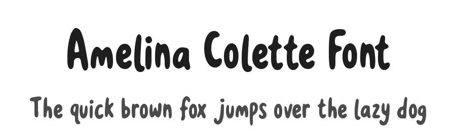 Amelina Colette Font by futuristypestudio โ Decorative Font