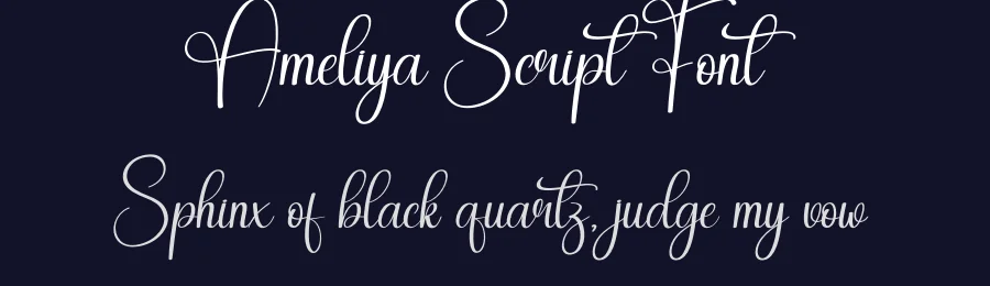 Ameliya Script Font by andikastudio — Script Handwritten Font — thumbnail 2