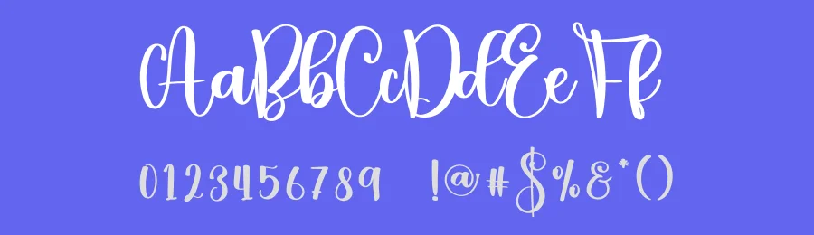 Amellda Font by freshtypeink — Script Handwritten Font — thumbnail 3