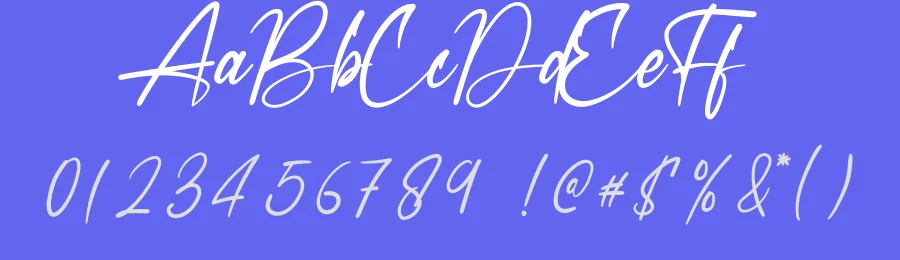Amellia Benitta Script Font by creativeletter — Script Handwritten Font — thumbnail 3