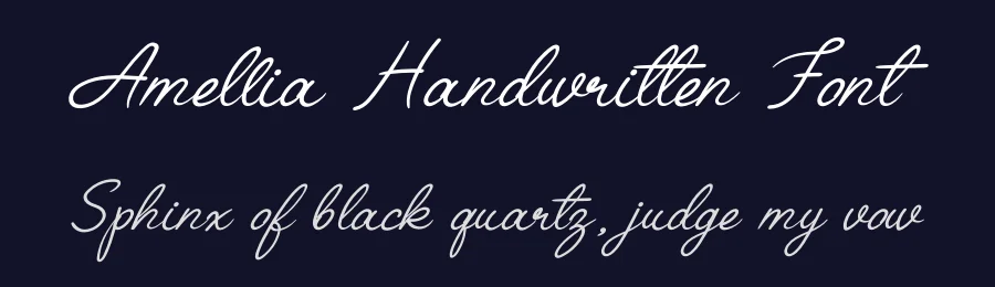 Amellia Handwritten Font by andikastudio — Script Handwritten Font — thumbnail 2