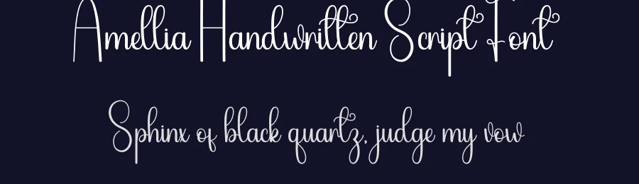 Amellia Handwritten Script Font by andikastudio — Script Handwritten Font — thumbnail 2