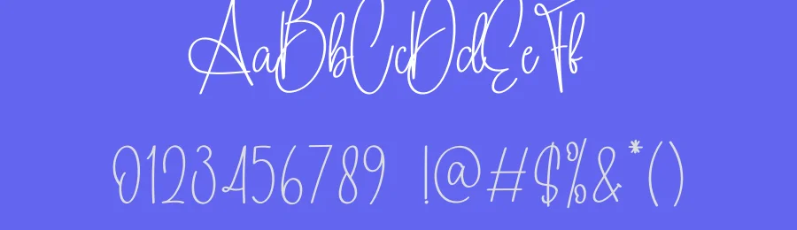 Amelya Calligraph Font by creativeletter — Script Handwritten Font — thumbnail 3