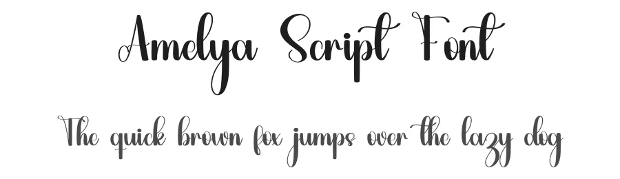 Amelya Script Font by inermediaSTUDIO — Script Handwritten Font
