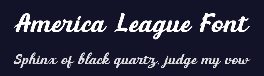 America League Font by timelesstype.co — Display Font — thumbnail 2