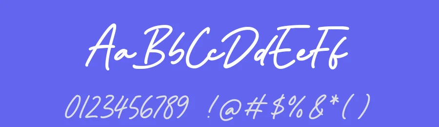 American Diamond Font by Timur type — Script Handwritten Font — thumbnail 3