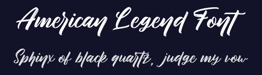 American Legend Font by Aluyeah Studio — Script Handwritten Font — thumbnail 2
