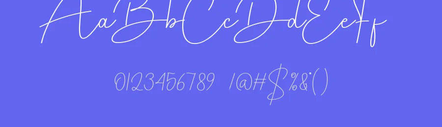 American Signature Script Font by creativeletter — Script Handwritten Font — thumbnail 3
