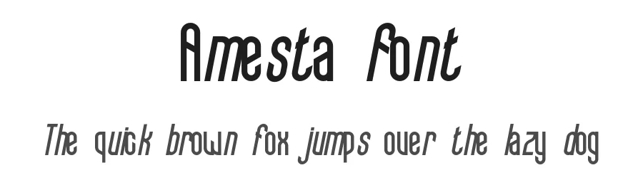 Amesta Font by ErmediaStudio — Decorative Font
