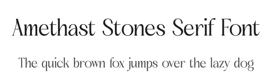 Amethast Stones Serif Font by timelesstype.co — Serif Font