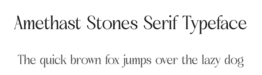 Amethast Stones Serif Typeface by timelesstype.co — Display Font