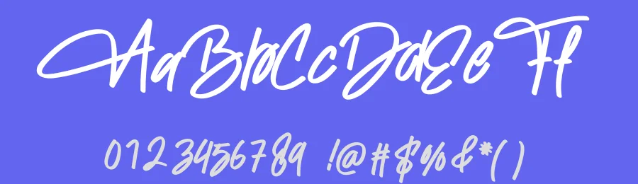 Amettarilla Handwritten Font by creativeletter — Script Handwritten Font — thumbnail 3