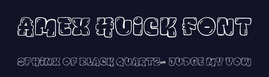 Amex Huick Font by productype — Display Font — thumbnail 2