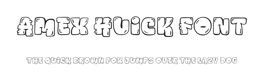 Amex Huick Font by productype — Display Font