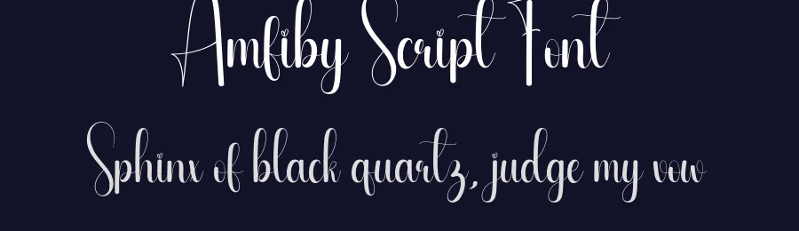 Amfiby Script Font by creativeletter — Script Handwritten Font — thumbnail 2