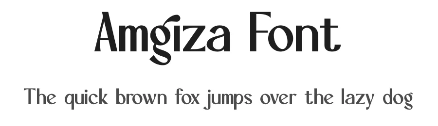 Amgiza Font by Denustudios — Serif Font