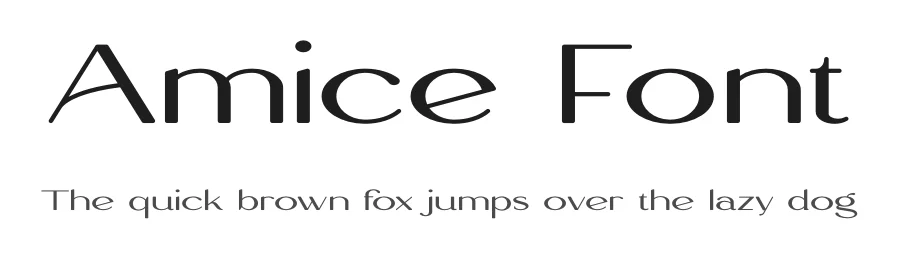 Amice Font by vpcreativeshop — Display Font