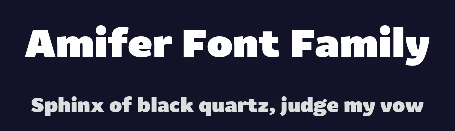 Amifer Font Family by Typeland studio — Sans Serif Font — thumbnail 2
