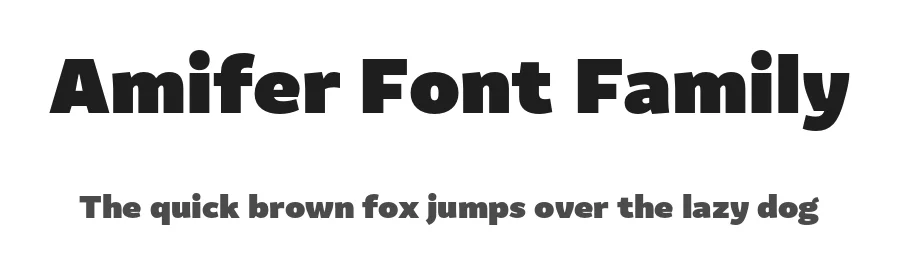 Amifer Font Family by Typeland studio — Sans Serif Font