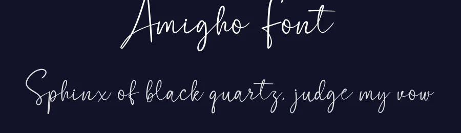Amigho Font by Citaletter studio — Script Handwritten Font — thumbnail 2