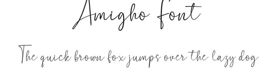 Amigho Font by Citaletter studio — Script Handwritten Font