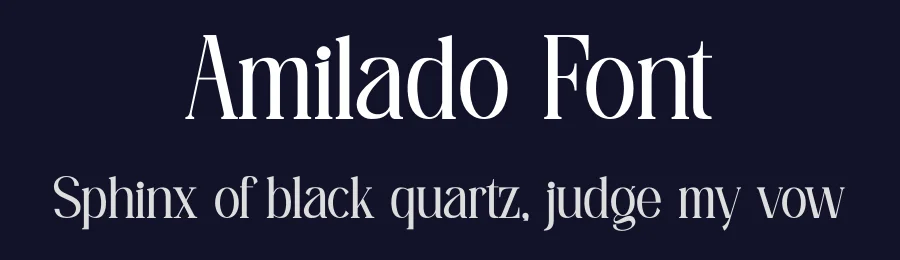 Amilado Font by SlideShoot — Serif Font — thumbnail 2