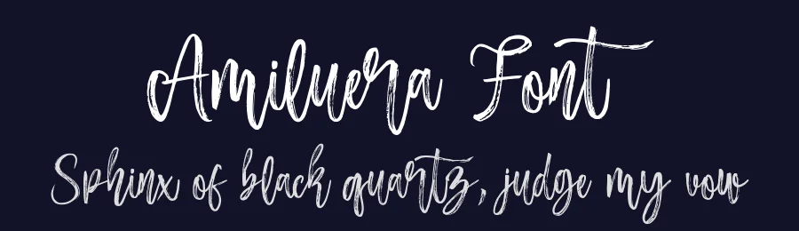 Amiluera Font by Sealoung — Script Handwritten Font — thumbnail 2