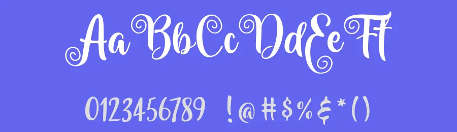 Amilya Calligraphy Font by Muhammad Nasir — Script Handwritten Font — thumbnail 3
