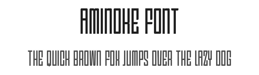 Aminoke Font by ErmediaStudio — Decorative Font