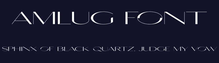 Amlug Font by vpcreativeshop — Display Font — thumbnail 2