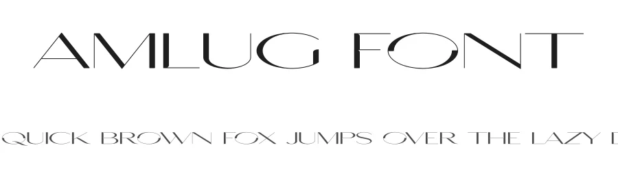 Amlug Font by vpcreativeshop — Display Font