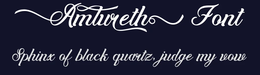Amlureth Font by NDNL Studio — Script Handwritten Font — thumbnail 2