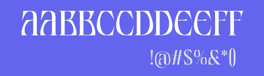 AMOEN – Modern Fusionary Serif Font by Aiquitype — Serif Font — thumbnail 3