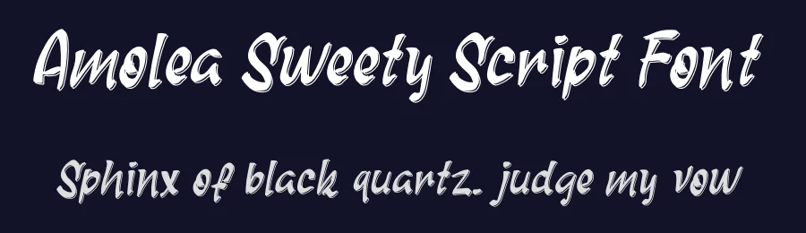 Amolea Sweety Script Font by andikastudio — Script Handwritten Font — thumbnail 2
