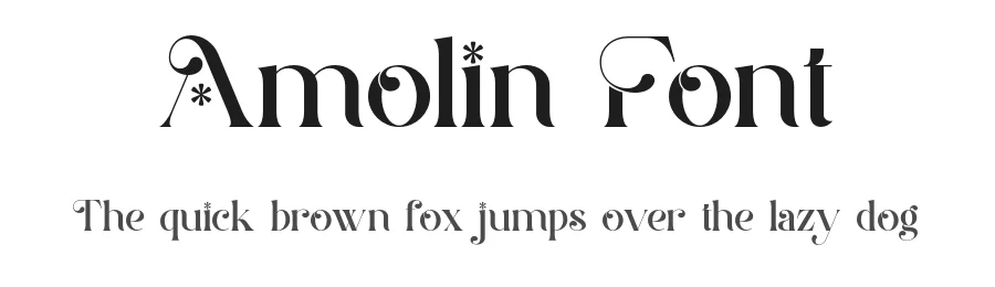 Amolin Font by ErmediaStudio — Serif Font