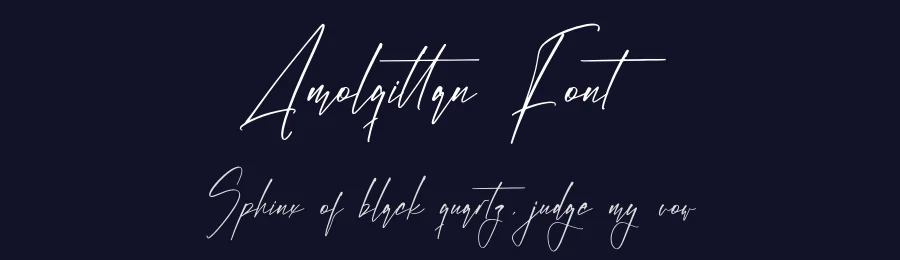 Amolqittan Font by letterfabric — Script Handwritten Font — thumbnail 2