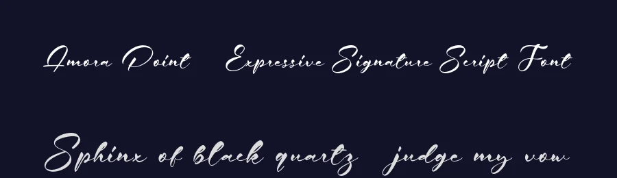 Amora Point – Expressive Signature Script Font by fonthentic — Script Handwritten Font — thumbnail 2