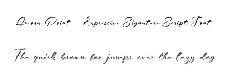 Amora Point – Expressive Signature Script Font by fonthentic — Script Handwritten Font