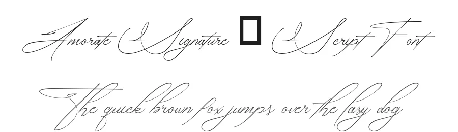 Amorate Signature – Script Font by Lettermine — Script Handwritten Font