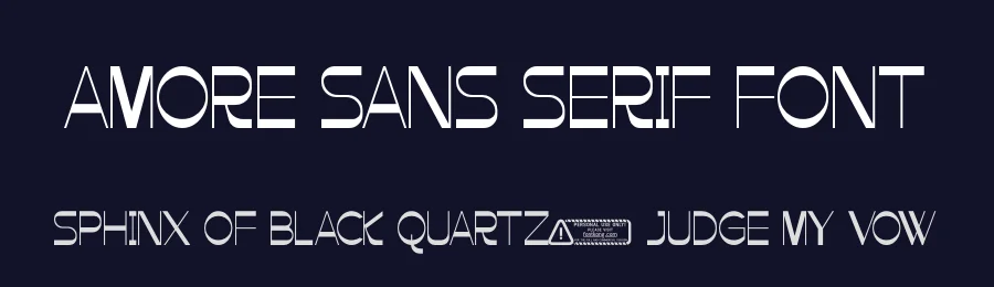 Amore Sans Serif Font by Kong Font — Display Font — thumbnail 2