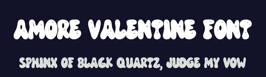 Amore Valentine Font by glyphminds.studios — Decorative Font — thumbnail 2