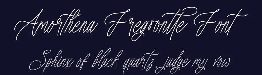 Amorthena Fregoontte Font by letterenastudios — Script Handwritten Font — thumbnail 2