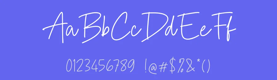 Amorty Bosworth Signature Font by Heinzel Std. — Script Handwritten Font — thumbnail 3
