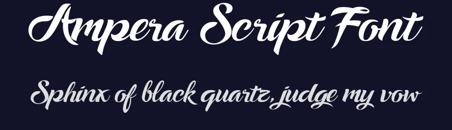 Ampera Script Font by menangan studio — Script Handwritten Font — thumbnail 2