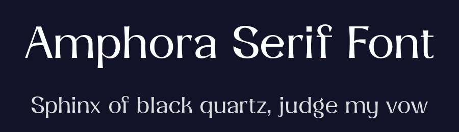 Amphora Serif Font by Tokotype — Serif Font — thumbnail 2